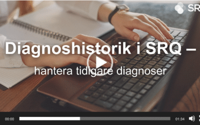 Diagnoshistorik i SRQ – hantera tidigare diagnoser