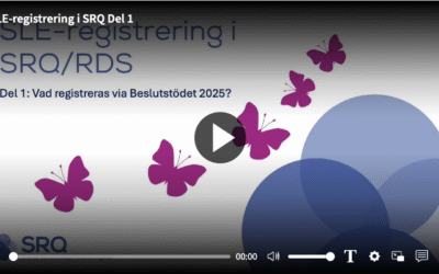 SLE-registrering i SRQ – Del 1: Vad registreras via Beslutsstödet 2025
