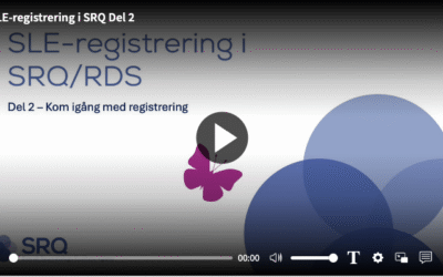 SLE-registrering i SRQ – Del 2: Kom igång med registrering