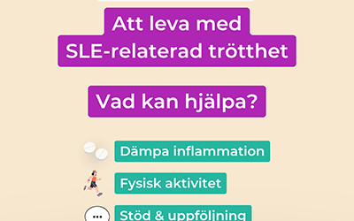 Att leva med SLE‑relaterad trötthet – vad vi vet och vad som kan hjälpa
