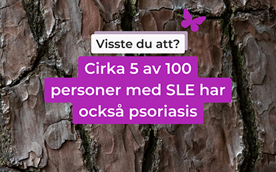 SLE och psoriasis – så vanligt är det med båda