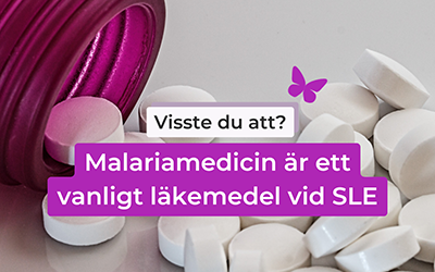 Malariamedicinen hydroxiklorokin – ett vanligt läkemedel vid SLE