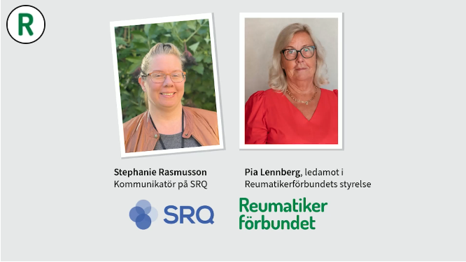 Webbinariet ”Få mer nytta av SRQ – resurser för patienter”